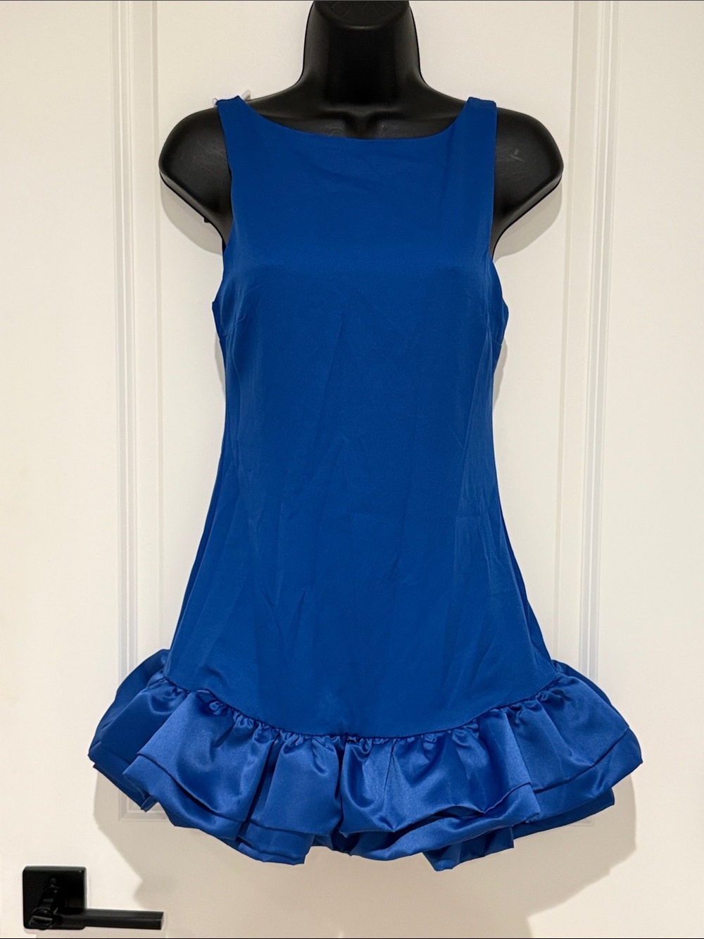 ZEDeRI Sleeveless Puff Bottom Mini Dress